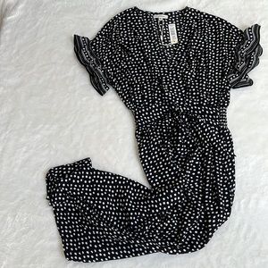 NWT Max Studio Flirty Dot Dress XS